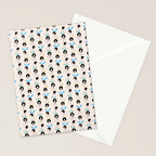 Retro Ladies Pattern Stationery Card Gallery Image 2