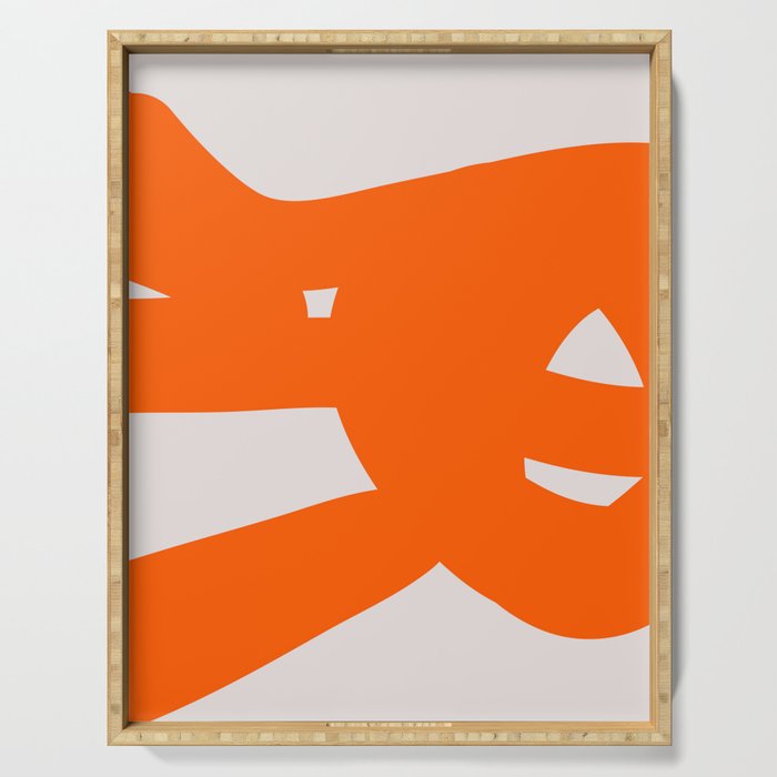 Abstract Form 6A Serving Tray Gallery Image 1