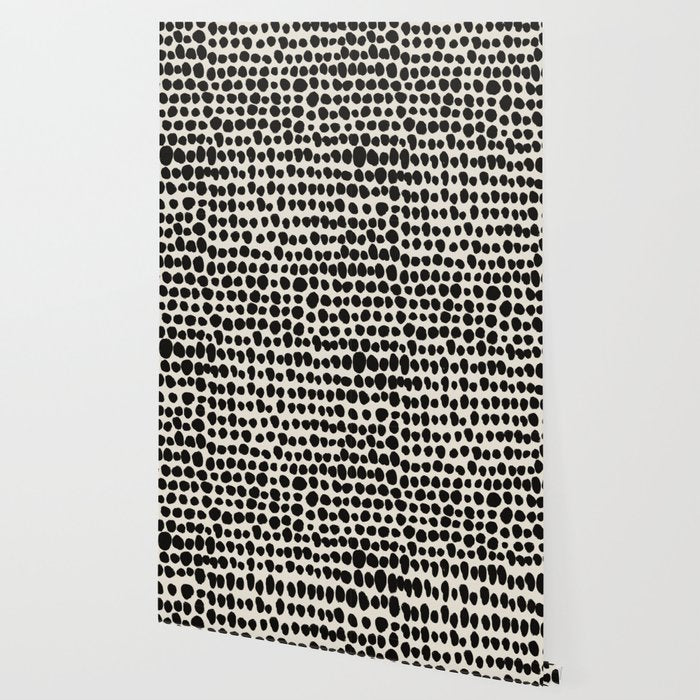 Irregular Polka Dot Pattern #1 Wallpaper Gallery Image 2