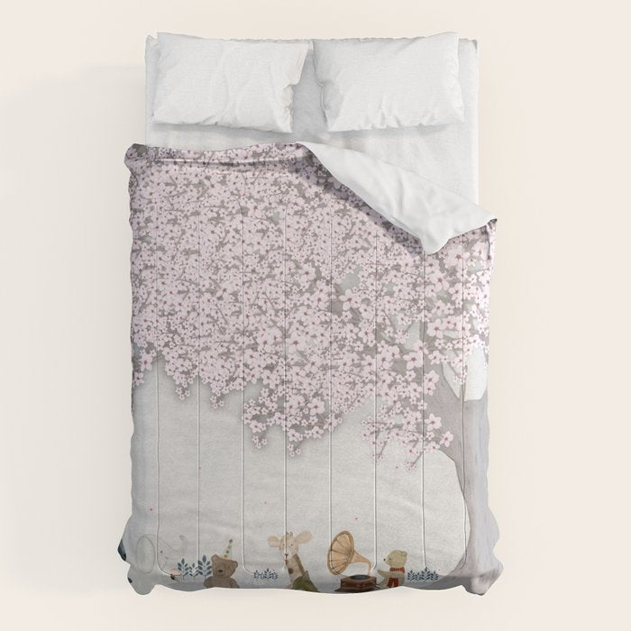 little blossom tree Comforter Gallery Image 1