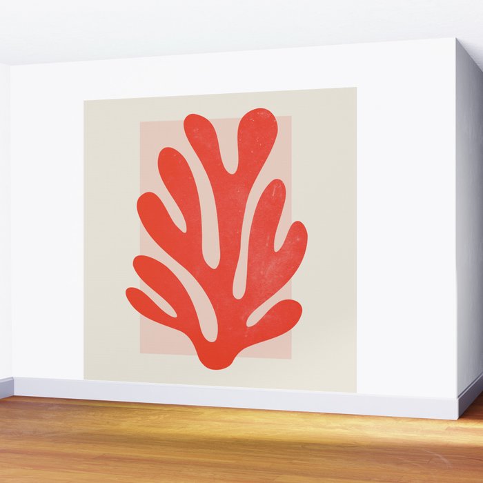 Jazz Leaf: Matisse Edition | Mid Century Series Wall Mural Gallery Image 2