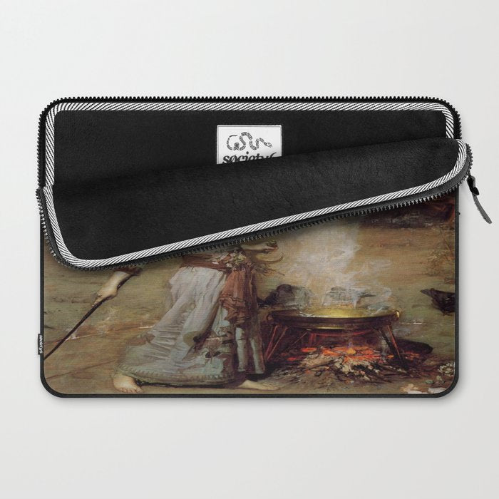 John William Waterhouse The Magic Circle Laptop Sleeve Gallery Image 2