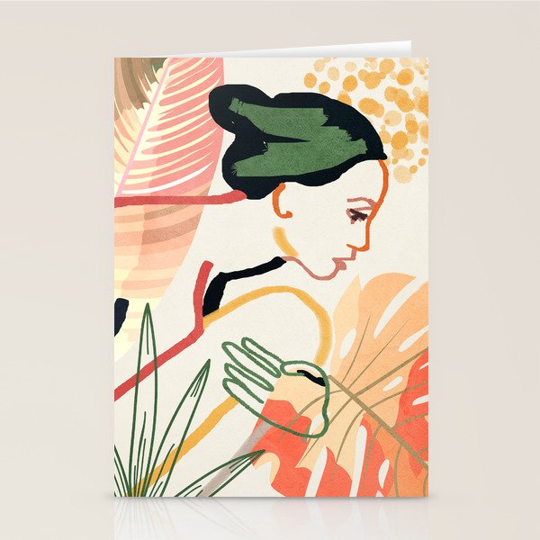 Colorful Garden III Stationery Card Gallery Image 2