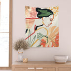 Colorful Garden III Wall Tapestry Gallery Image 2