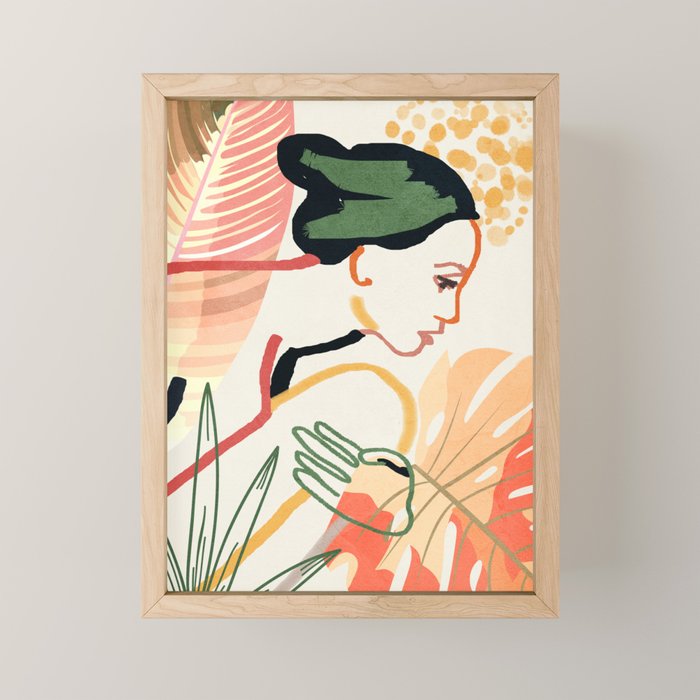Colorful Garden III Mini Art Print Gallery Image 1