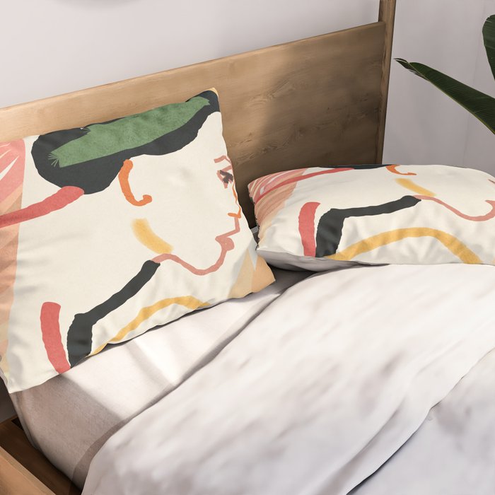 Colorful Garden III Pillow Sham Gallery Image 2