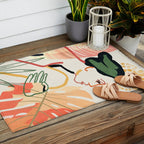 Colorful Garden III Outdoor Rug Gallery Image 2