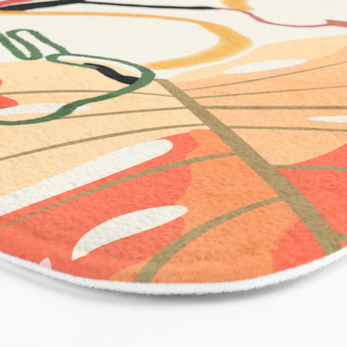 Colorful Garden III Bath Mat Gallery Image 3