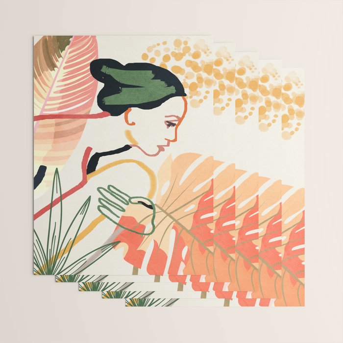 Colorful Garden III Wrapping Paper Gallery Image 3