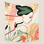 Colorful Garden III Wall Tapestry Gallery Image 4
