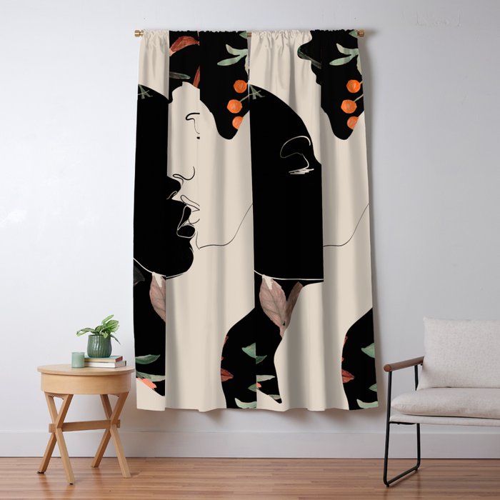 Floral Kiss  Window Curtain Gallery Image 1