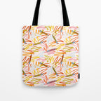 Pencil Print Tote Bag Gallery Image 1