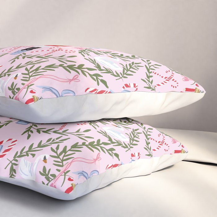 Nutcracker Holiday Pattern Pillow Sham Gallery Image 3