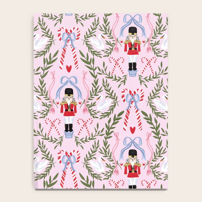Nutcracker Holiday Pattern Notebook Gallery Image 4