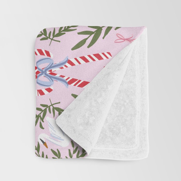 Nutcracker Holiday Pattern Throw Blanket Gallery Image 3