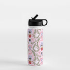 Nutcracker Holiday Pattern Water Bottle Gallery Image 1
