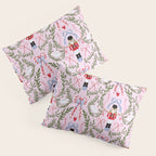 Nutcracker Holiday Pattern Pillow Sham Gallery Image 3