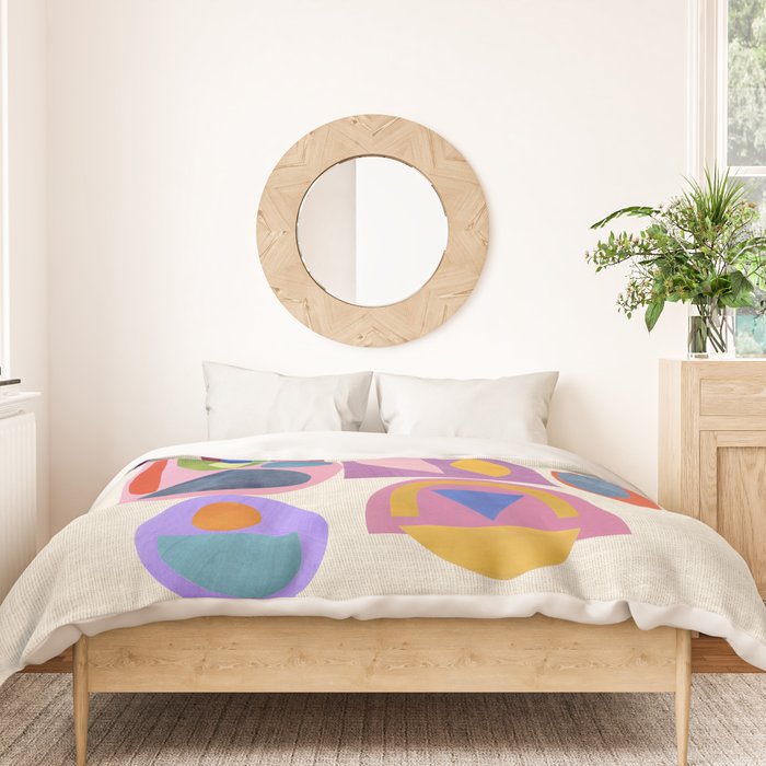Midnight Mirror ii Duvet Cover Gallery Image 3