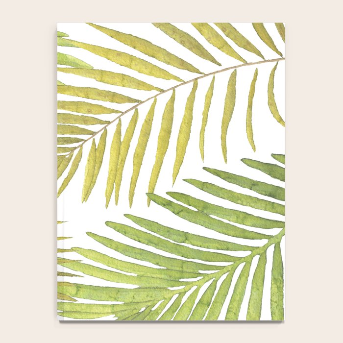 Palms on White Notebook Gallery Image 4