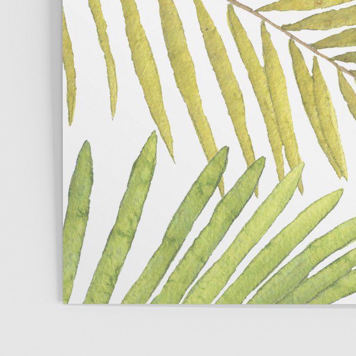 Palms on White Poster Gallery Image 3