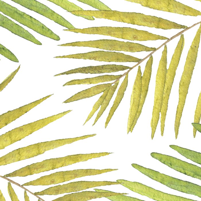 Palms on White Coffee Mug Gallery Image 2