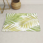 Palms on White Rug Gallery Image 1
