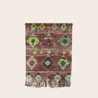 Moroccan Sunset Bohemian Geometric Pattern Wall Hanging Gallery Image 1