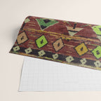 Moroccan Sunset Bohemian Geometric Pattern Wrapping Paper Gallery Image 2