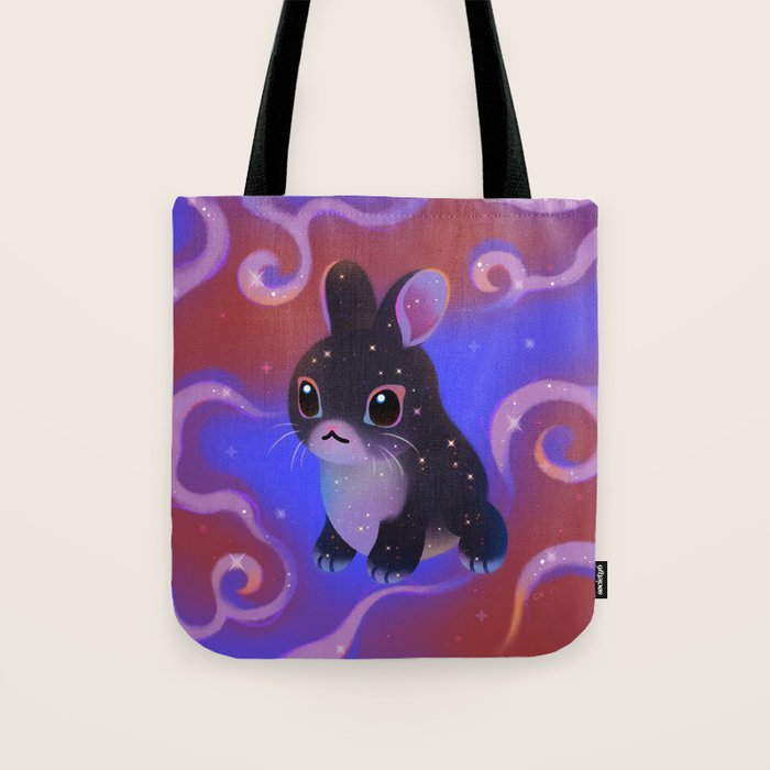 The year of black rabbit Tote Bag Gallery Image 1