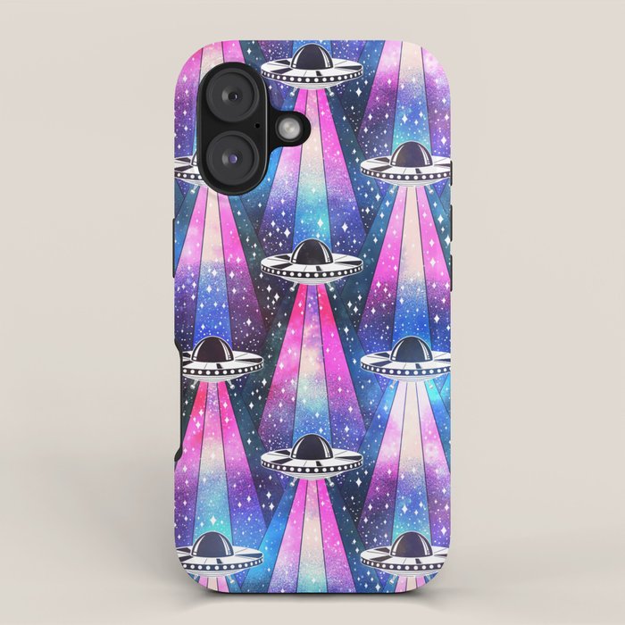 Cosmic UFO iPhone Case Gallery Image 1