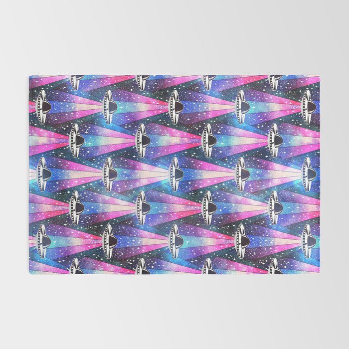 Cosmic UFO Rug Gallery Image 2