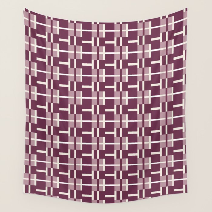 Vintage Geometric Harmony Wall Tapestry Gallery Image 1