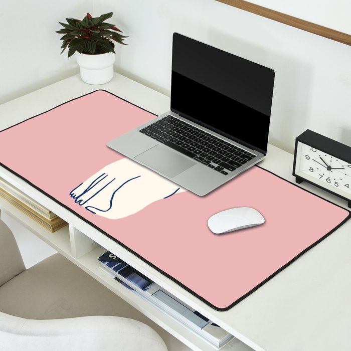 Casanova cat - the whimsical Catsanova Desk Mat Gallery Image 2
