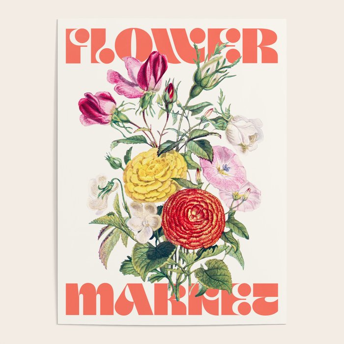Flower market Poster Gallery Image 4