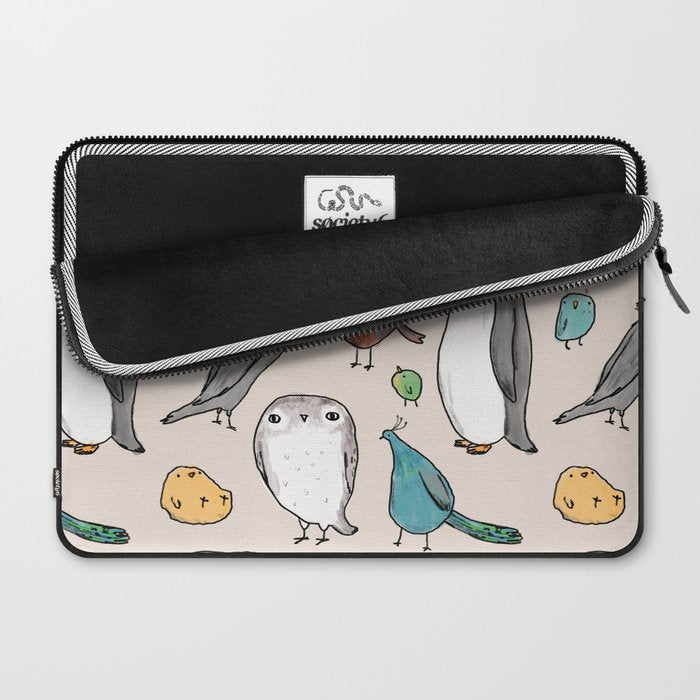 Lump Birds Laptop Sleeve Gallery Image 2
