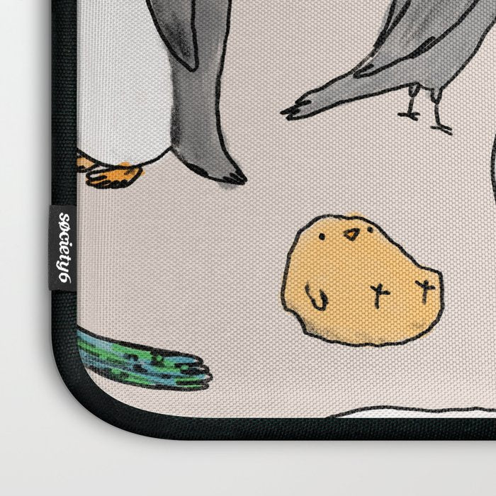 Lump Birds Laptop Sleeve Gallery Image 3