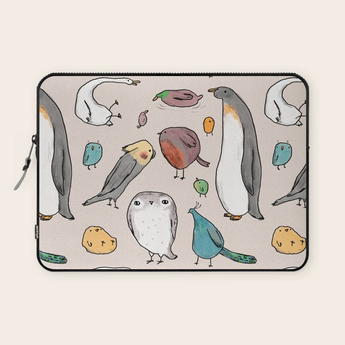 Lump Birds Laptop Sleeve Gallery Image 1