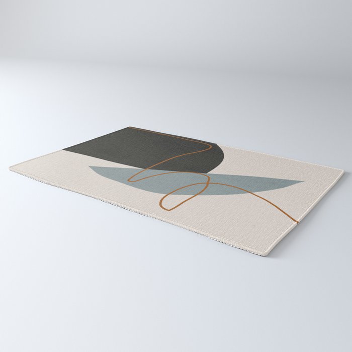 Minimal Abstract Art 3 Rug Gallery Image 3