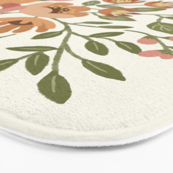 Freya Flowers Bath Mat Gallery Image 3
