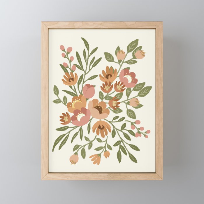 Freya Flowers Mini Art Print Gallery Image 1