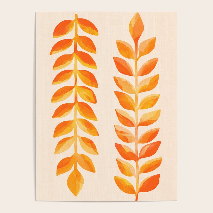 Festive Tropics - Colorful Botanical Painting Poster Gallery Image 4