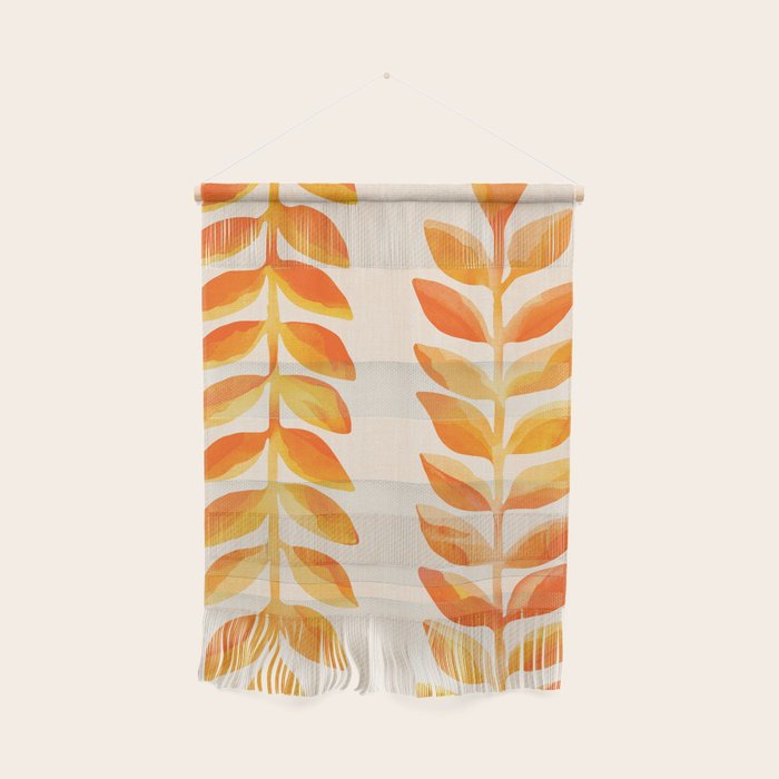 Festive Tropics - Colorful Botanical Painting Wall Hanging Gallery Image 1