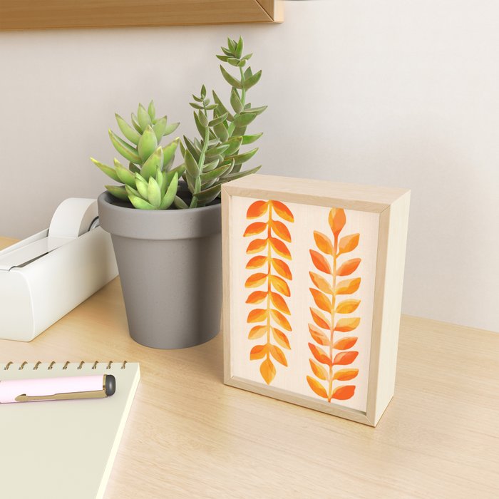 Festive Tropics - Colorful Botanical Painting Mini Art Print Gallery Image 2