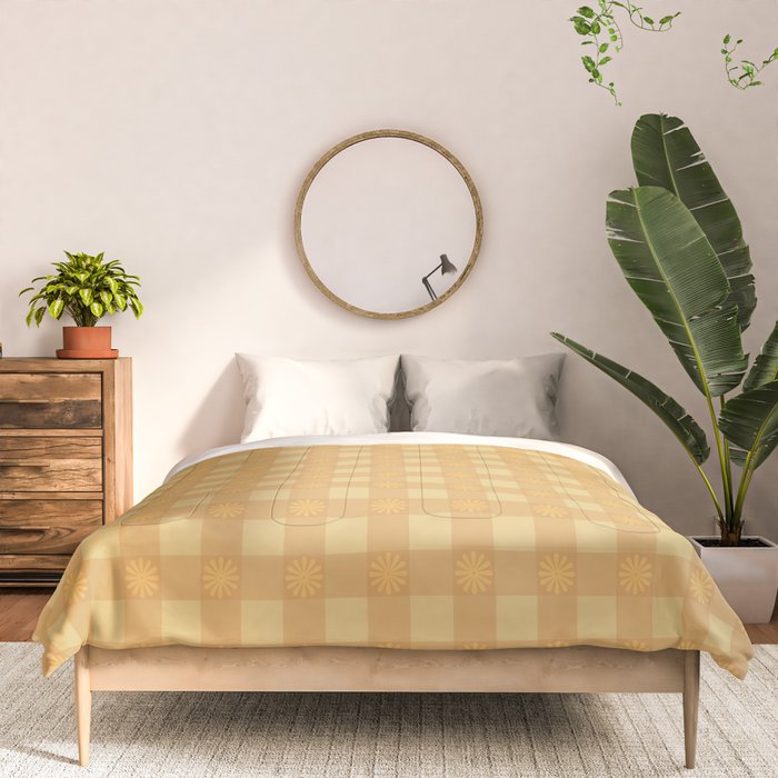 Gingham Flower Comforter Gallery Image 3