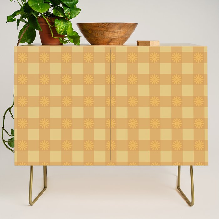 Gingham Flower Credenza Gallery Image 1