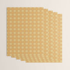 Gingham Flower Wrapping Paper Gallery Image 3