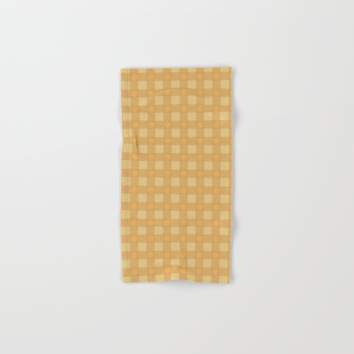 Gingham Flower Bath Towel Gallery Image 1