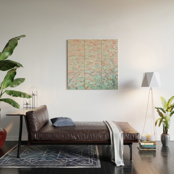 Weeping Cherries Wood Wall Art Gallery Image 2