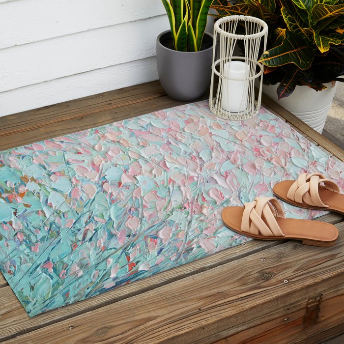 Weeping Cherries Outdoor Rug Gallery Image 2
