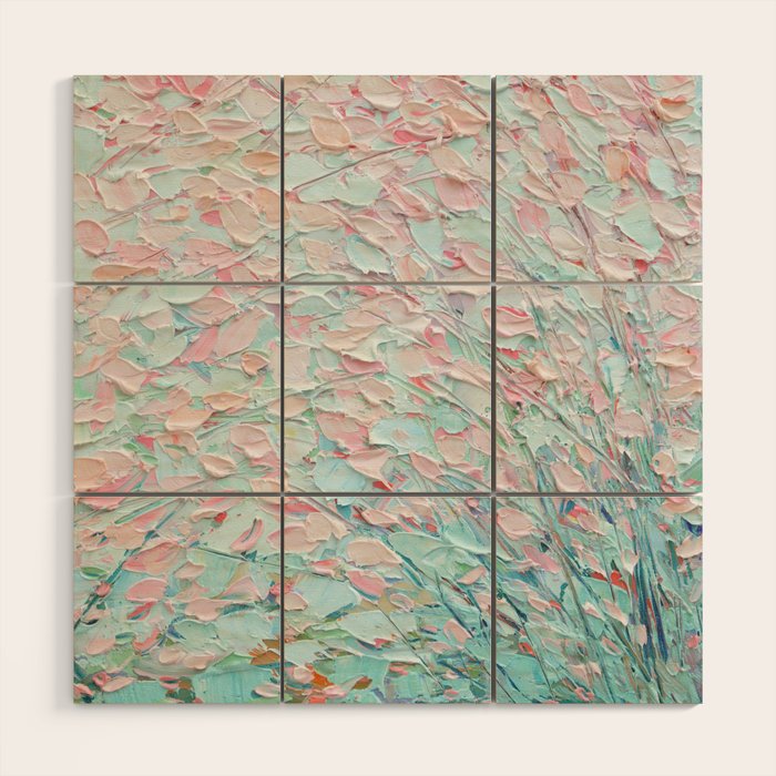Weeping Cherries Wood Wall Art Gallery Image 1